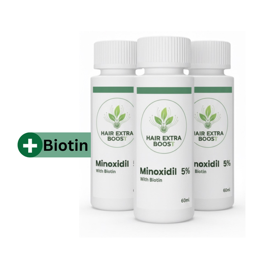 Extra Boost Minoxidil 5% (with Biotin) 3 months