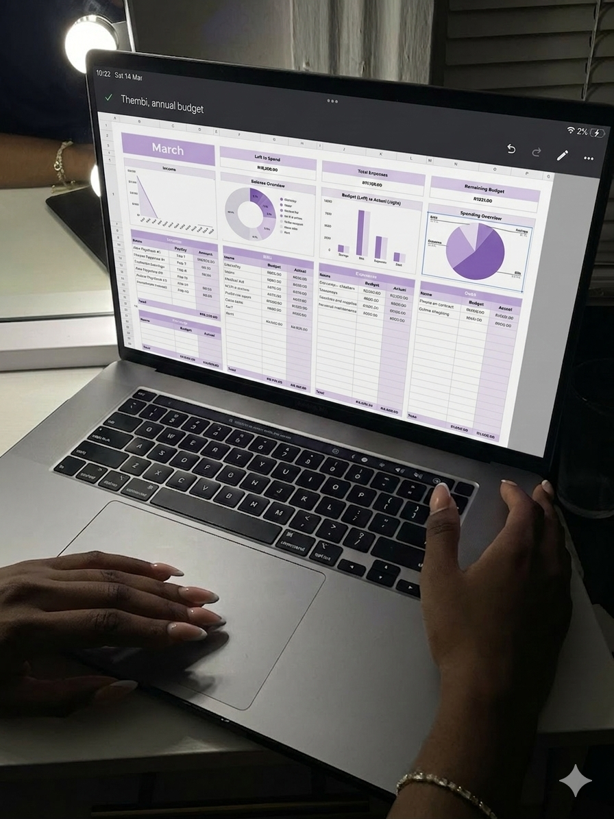 Budgeting template