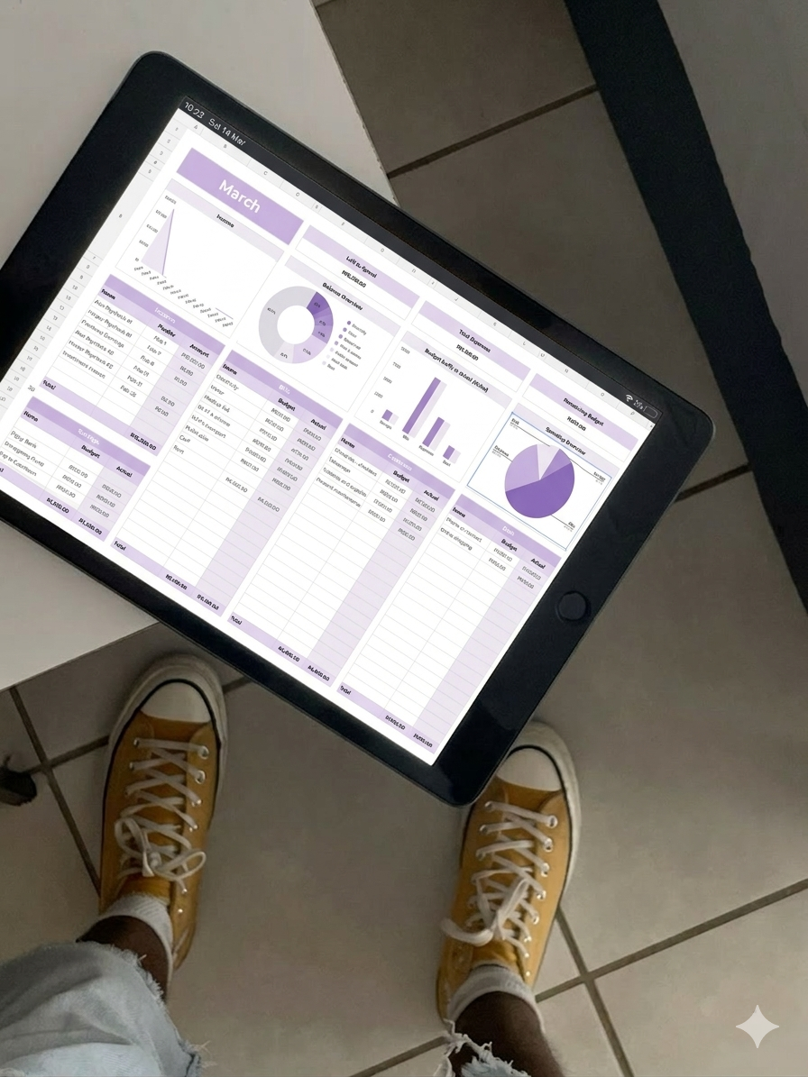 Budgeting template